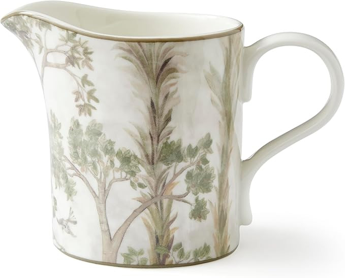 Spode Kit Kemp Tall Trees 10oz Pitcher | Enchanted Forest Design | Porcelain | Dishwasher and Mic... | Amazon (US)