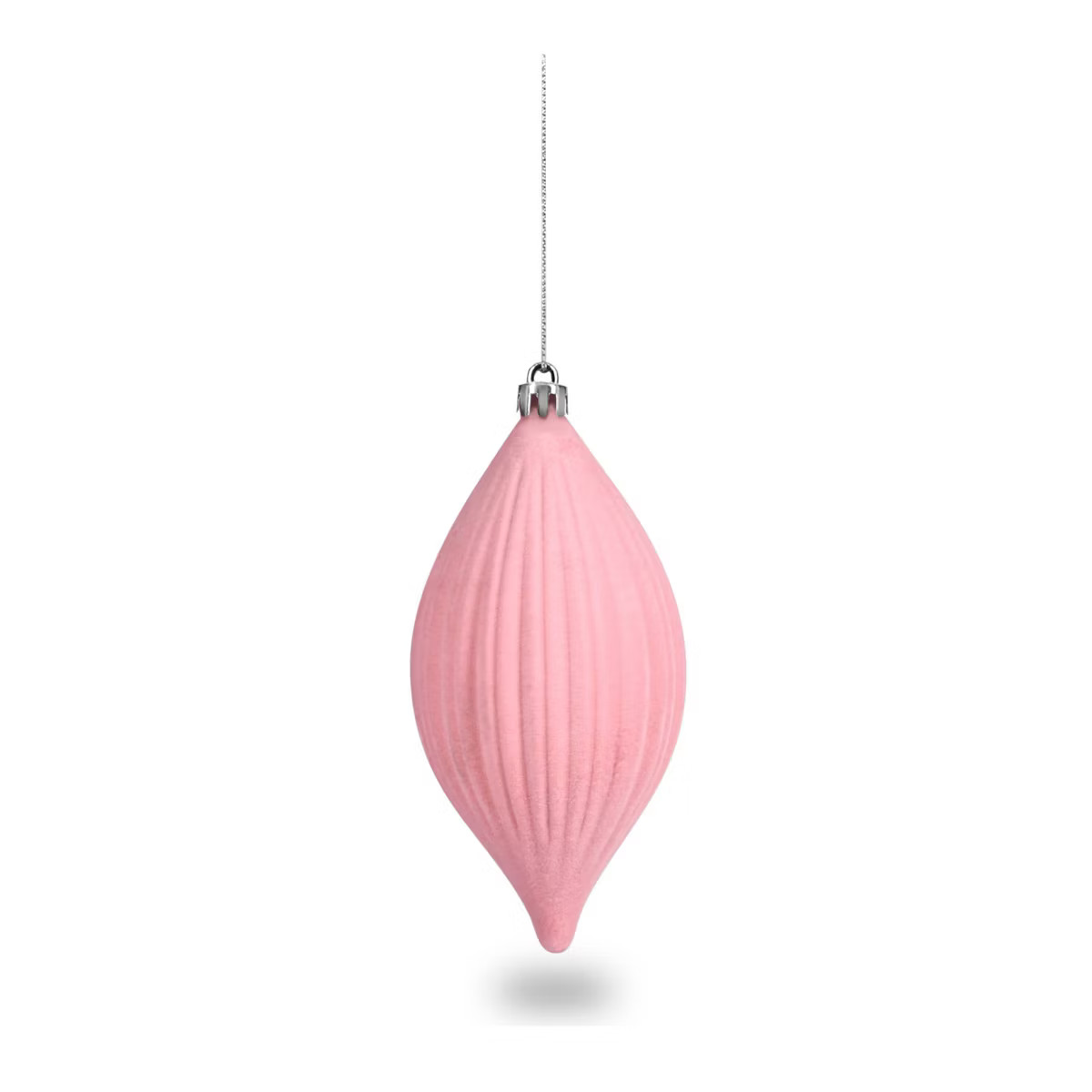 Flocked Ornaments Pink Water Drop - Bullseye's Playground™ | Target