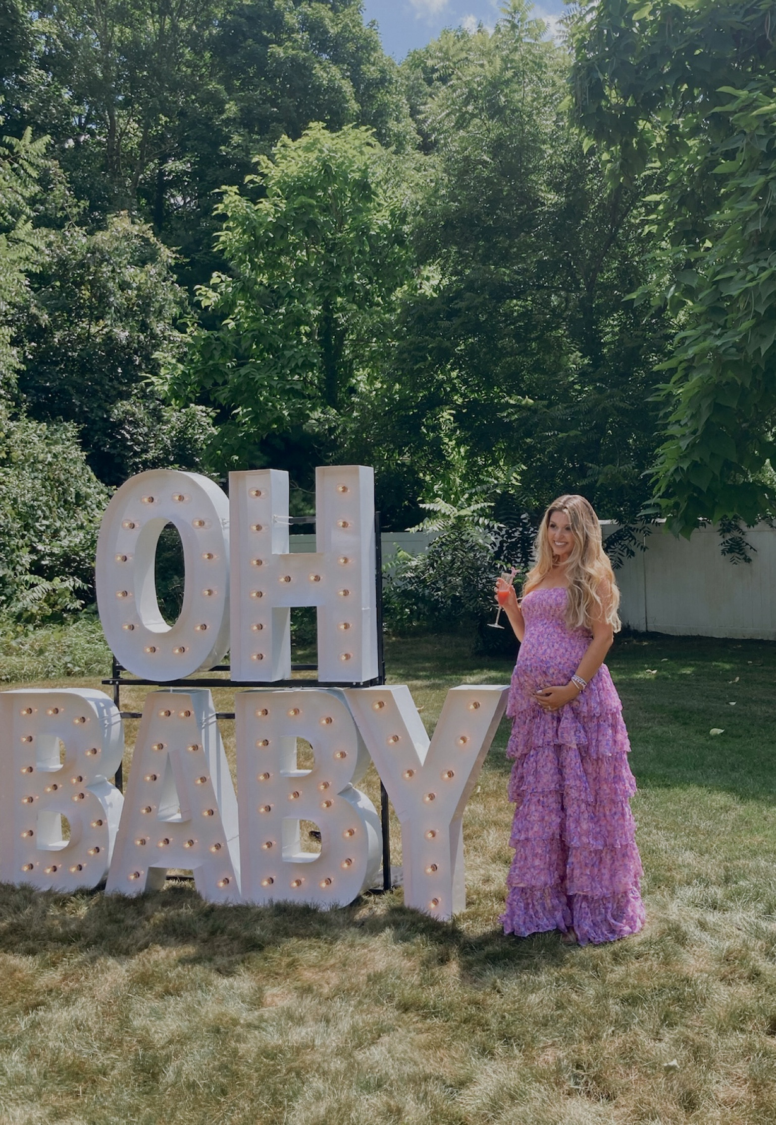 Baby girl baby shower 💕💜🎀

#LTKBump #LTKBaby