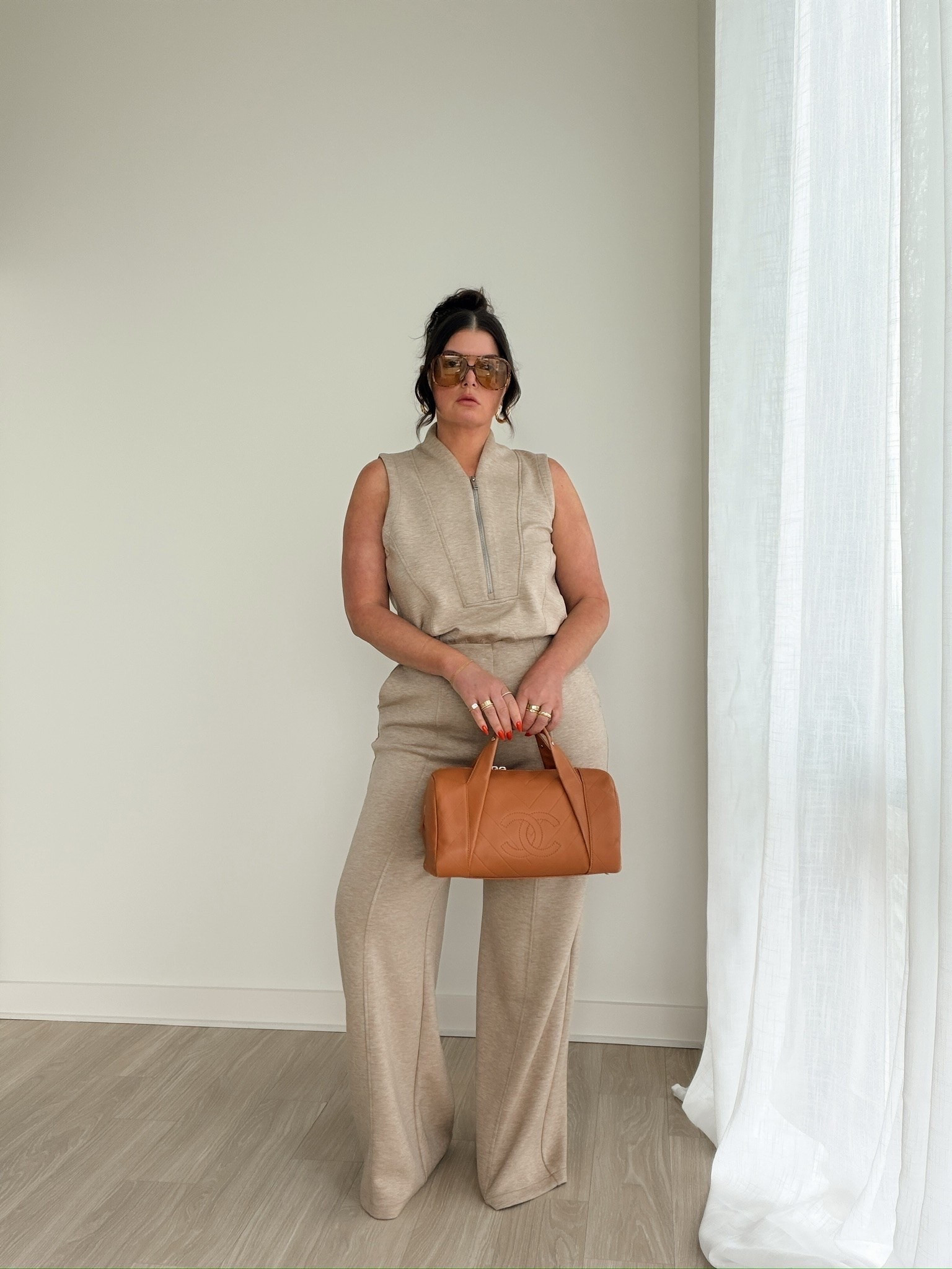 Jumpsuit runs TTS! Comes in 3 other colors that I love for year round. 🤍

#LTKgrwm #LTKootd