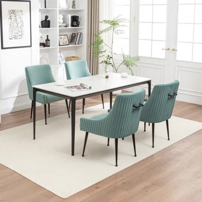 Axia Velvet Dining Chair | Wayfair North America
