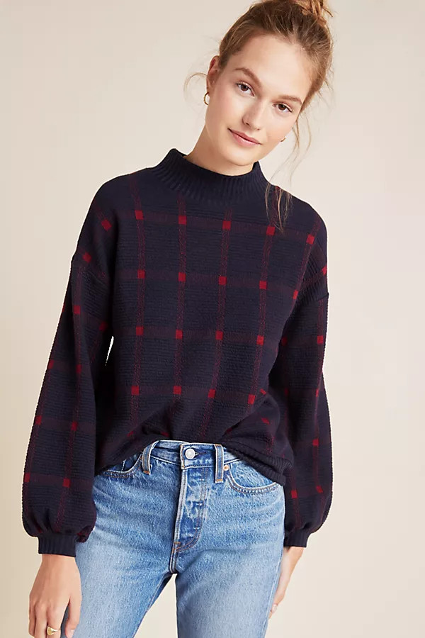 Bonnie Balloon-Sleeved Sweater | Anthropologie (US)