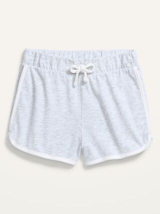 Solid Dolphin-Hem Jersey Shorts for Toddler Girls | Old Navy (US)