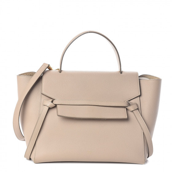 Grained Calfskin Mini Belt Bag Dune | Fashionphile