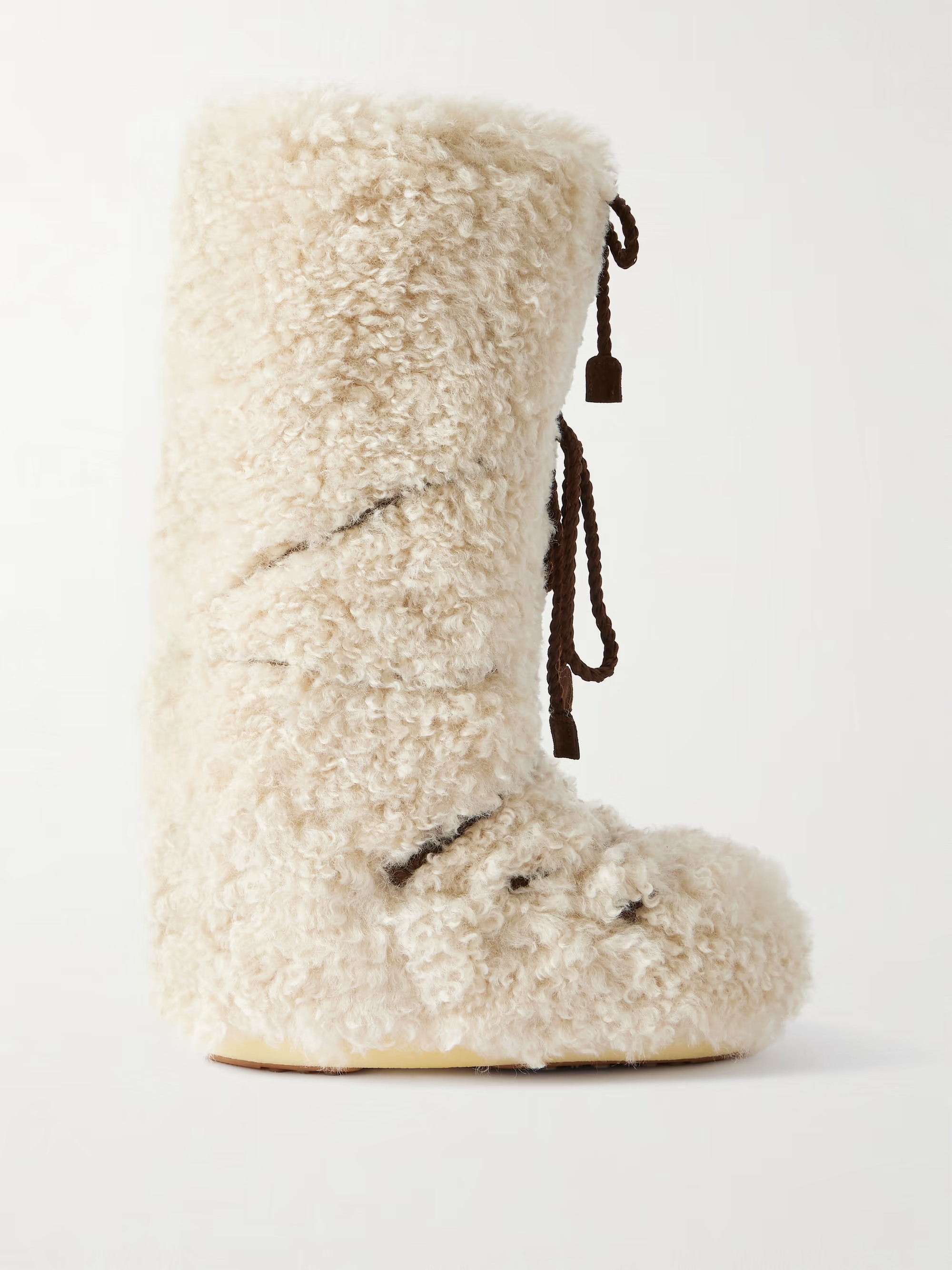Icon Curly Extra plush knee boots | NET-A-PORTER (UK & EU)