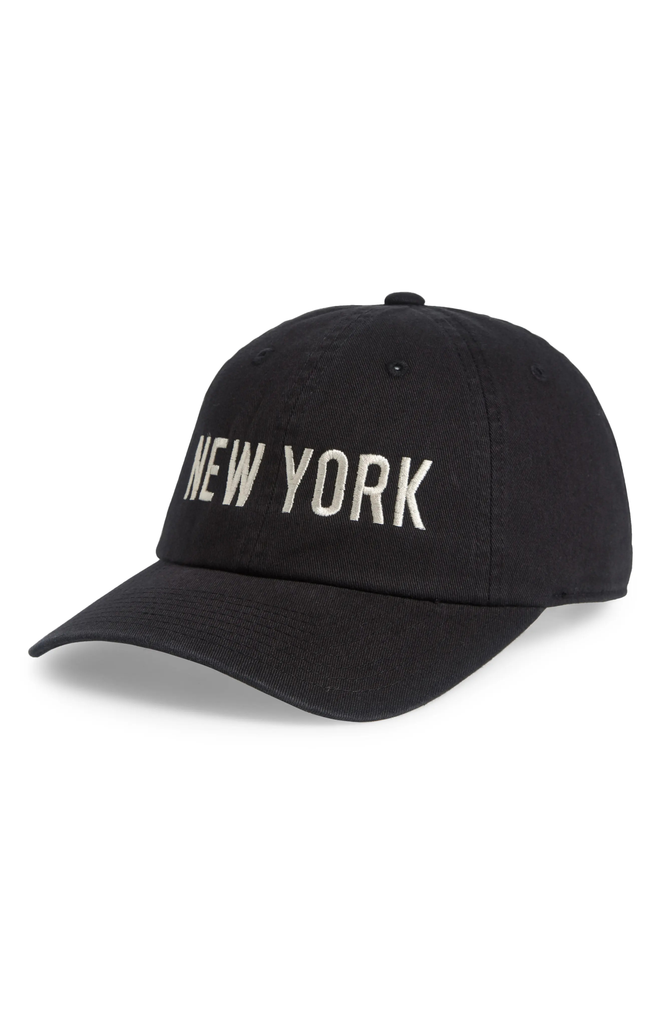 American Needle New York Cotton Baseball Cap in Khaki at Nordstrom | Nordstrom