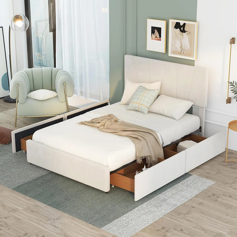 Upholstered Storage Bed | Wayfair North America