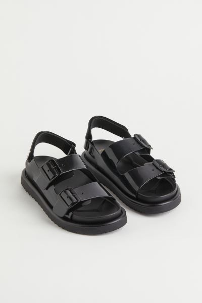 Imitation leather sandals | H&M (UK, MY, IN, SG, PH, TW, HK)