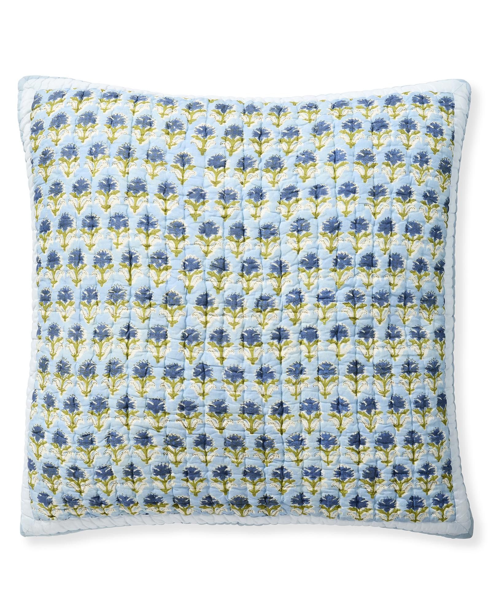 Belataire Quilted Sham | Serena and Lily