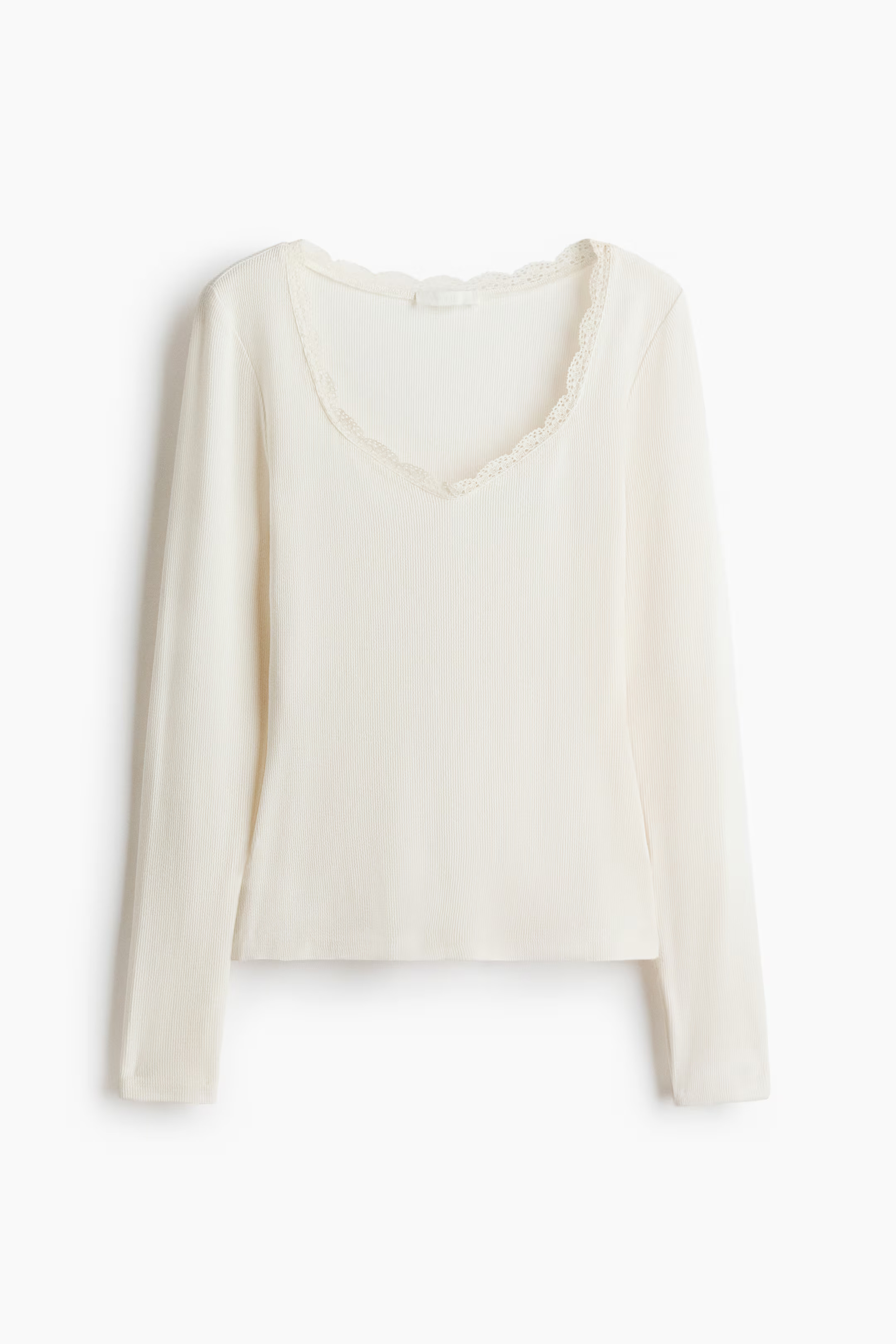Ribbed Jersey Top | H&M (US + CA)