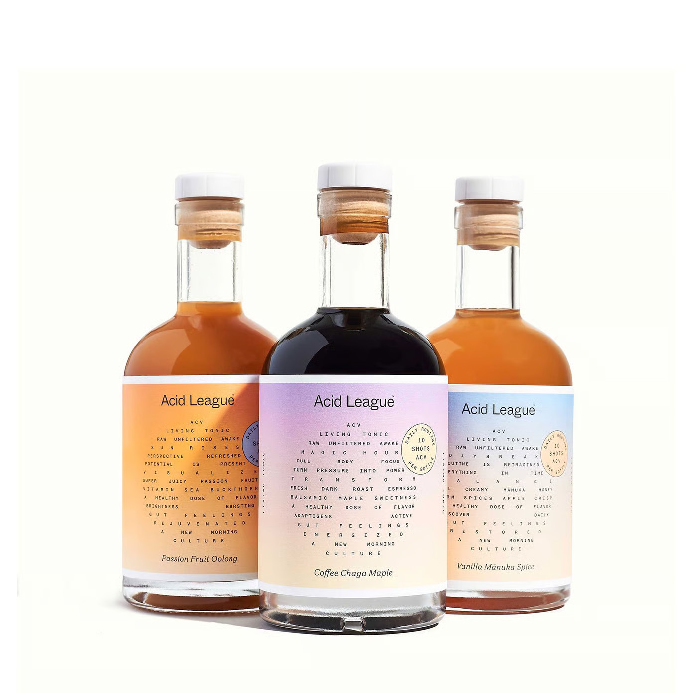 Acid League Living Tonics Taster Set | goop | goop