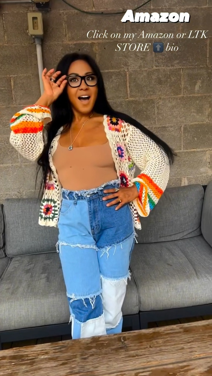 |. Click on my Amazon & LTK store to buy the items I’m wearing 🧑‍🎄 on my BIO-LINK ☝️☝️

.

.
I have been enjoying my trips with the amazing casual look from WDIRARA. A casual Christmas look typically includes a cozy sweater paired with your favorite jeans, adding festive touches like holiday colors (red, green), subtle patterns, or a touch of sparkle through accessories while maintaining a comfortable and relaxed style; think soft knits, flannel shirts, leggings, and boots. 
.
Find my fashion items with my EXCLUSIVE LINKS 🔔
.
🔔 WDIRARA Women’s Cartoon Cat Bishop Long Sleeve Round Neck Sweater Drop Shoulder Pullover Tops.
🔗 https://amzn.to/3ZLPX6X
.
🔔 WDIRARA Women’s Floral Crochet Open Front Knit Cardigan Bell Long Sleeve Boho Sweater Cardigan
🔗 https://amzn.to/49wwr1n
.
🔔 WDIRARA Women’s Color Block Raw Trim Zipper Fly Denim Pants Straight Leg Patchwork Jeans.
🔗 https://amzn.to/4ippuTV
.
I’ll be traveling very soon and taking all my fashion items. Are you a fashionista like me during your holiday vacations?
.
.
.
.
#WDIRARAUS #WdiraraFASHION #amazonfashion #ltkfashion #ltkholidays #amazonfinds #ltktravel #travelinfluencer #fashioninfluencer #vipdiscoveries #holidaysfashion #shopmylook #fashion #trendywinter2024

#LTKGiftGuide #LTKTravel #LTKHoliday