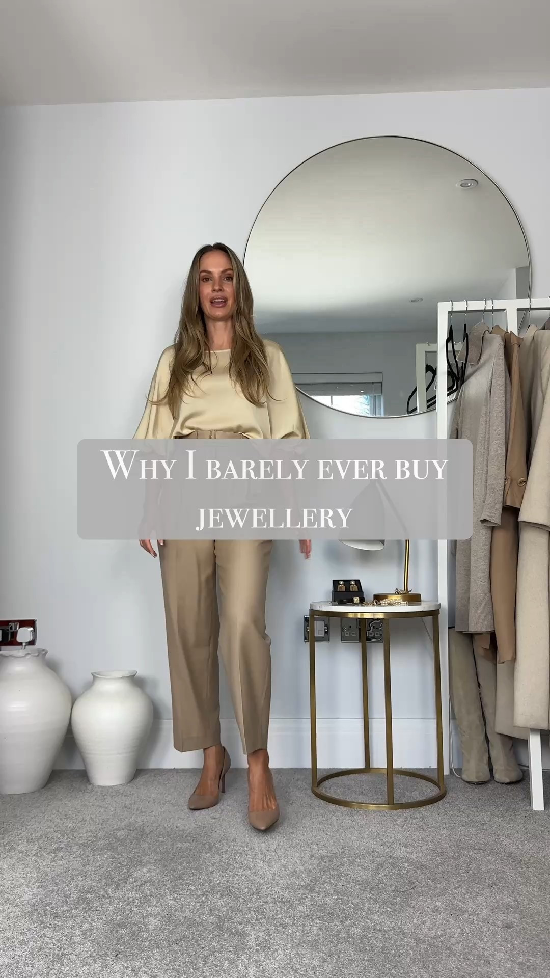 Why I barely ever buy jewellery 🤍

None of the items above are particularly expensive, but to me they have high value. Not everything can be measured in money. 

I often get the question why I don’t show a bigger variety of jewellery. And even though I have a few carefully selected pieces of costume jewellery, to me, why would I go out and buy and wear items that are less significant to me than these? 

Especially as they are all timeless and in amazing quality. 

I’m aware that not everyone has items like these, but we can still strive to give them to our kids. To invest in timelessness and quality and hope they will last them a lifetime. 

Jewellery are truly special as that the pieces usually do last for a really long time and can be handed down to coming generations. 

Do you have a special piece of jewellery that has a significant meaning to you? 🤔

🤍You can find the items I’m wearing in my link in bio, stories, or just comment and ask for the link 🤍

#tessmontgomery #capsulecloset

#LTKWatchNow #LTKOver40 #LTKStyleTip