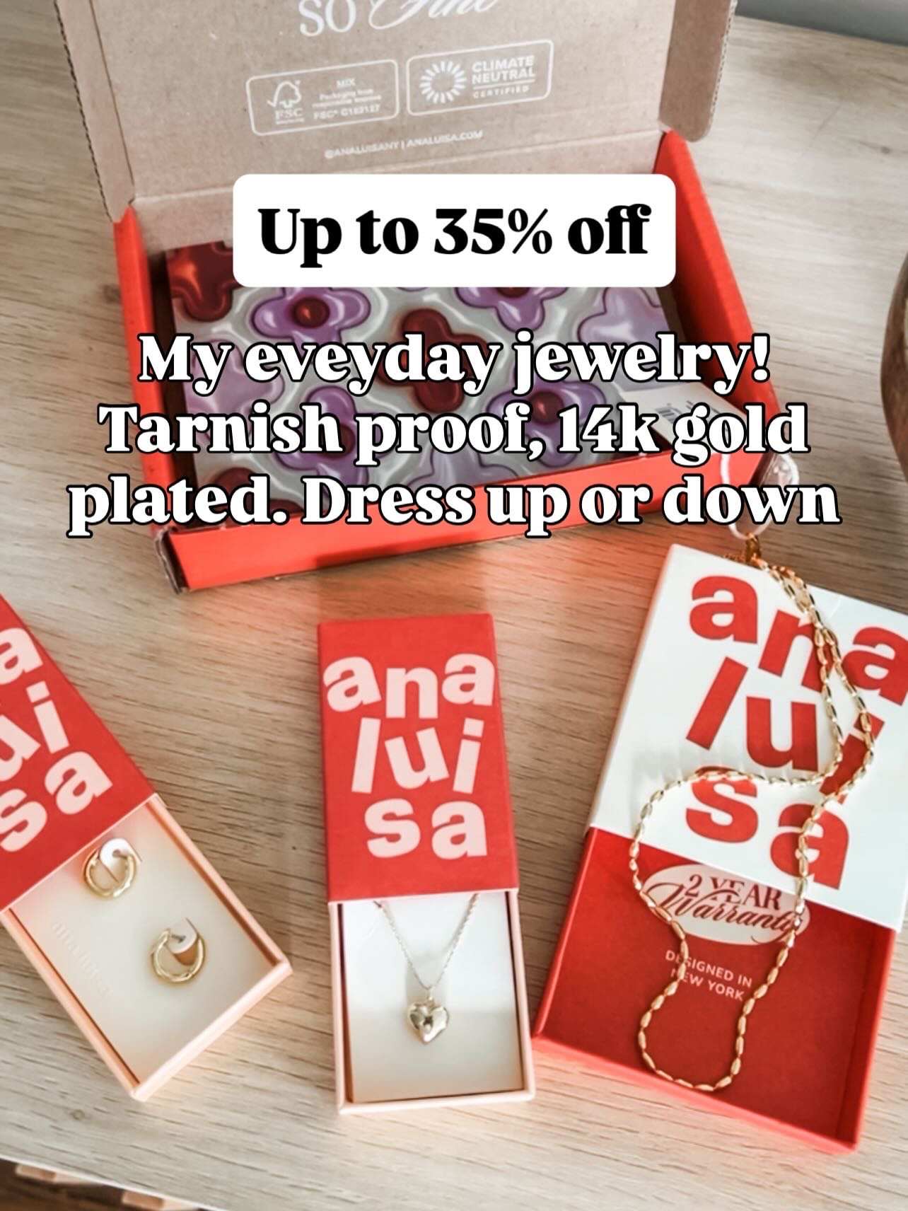 I’ve enjoyed wearing the same jewelry everyday that doesn’t tarnish! Takes the guesswork out of accessorizing and always looks chic. 💕🥰 

#LTKHoliday #LTKCyberWeek #LTKGiftGuide