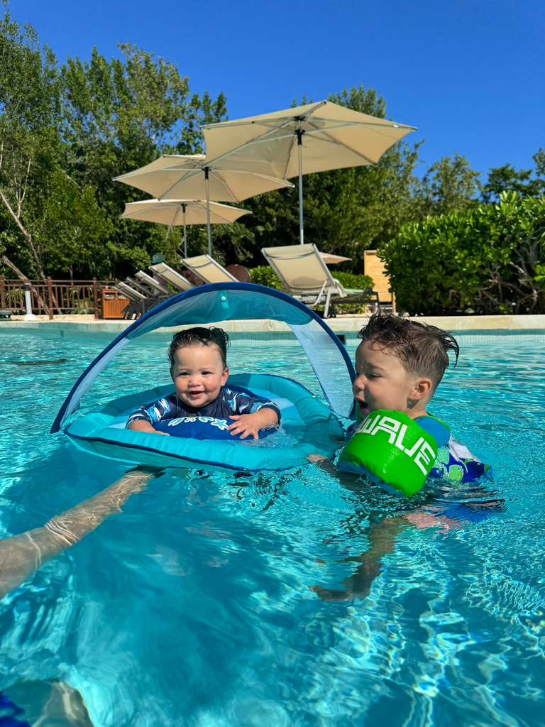 The boys are swim-ready ☀️💦 Their floaties from Amazon keep pool days fun, safe, and full of smiles! 

 #AmazonKids #AmazonFinds #SwimReady #PoolDayFun #ToddlerLife #SummerVibes #KidsSwim #MomLife #BeachDay #SummerEssentials #LTKTravel #LTKBaby #LTKKids