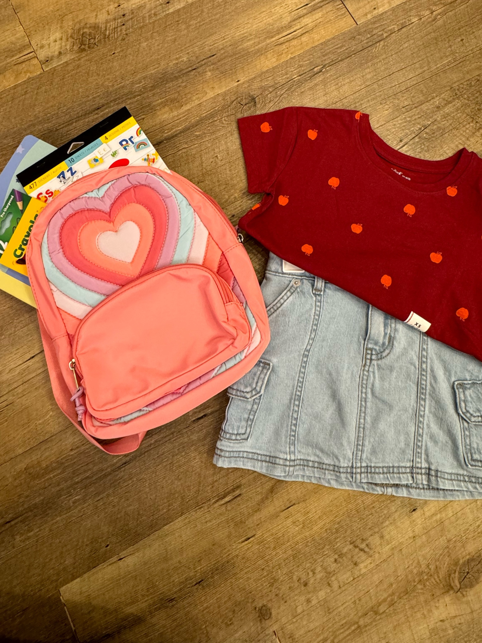 First day of kindergarten surprises for my littlest bestie!

Got lots of questions on this mini heart backpack. Isn’t it the cutest?

Of course I stuffed it with colored pencils, pretty notebooks, alphabet stickers, etc  

#LTKKids #LTKBacktoSchool