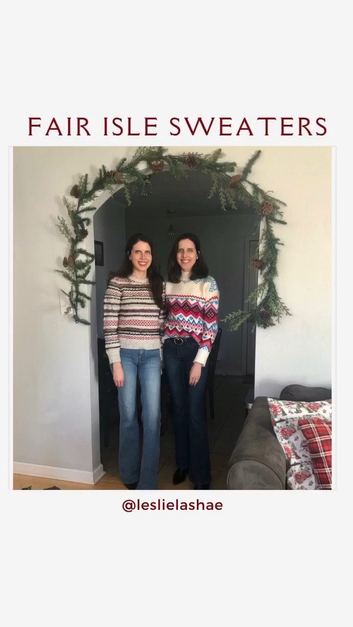 Fair isle sweaters with flares 🎄

Holiday outfit, holiday party outfit, holiday party dress, holiday party, holidays 2023, 2023 holiday outfit, tartan plaid, classic Christmas, classic holiday outfit, classic holiday, southern style, holiday outfits, holiday party, Christmas party

#LTKHoliday #LTKVideo #LTKSeasonal