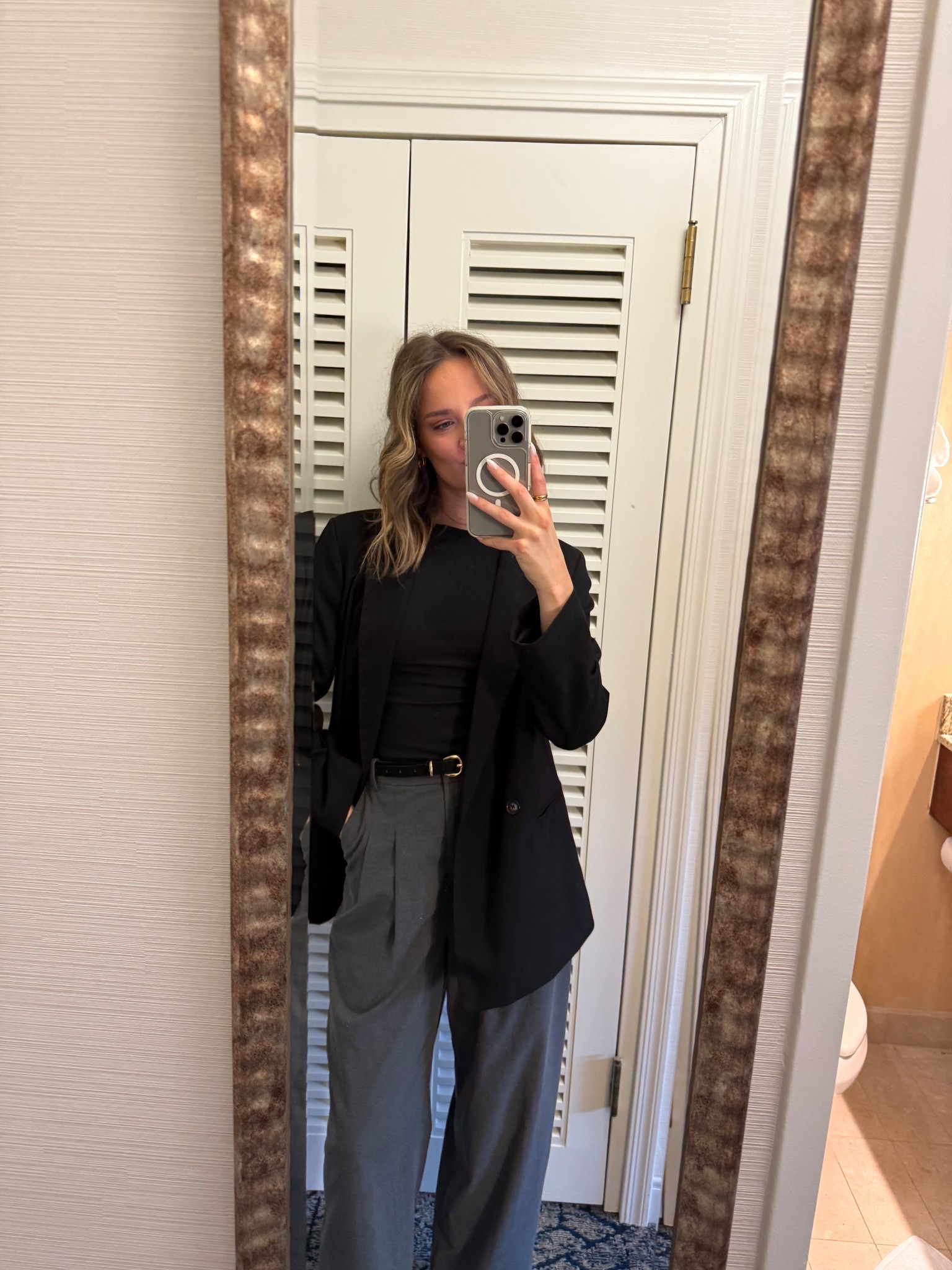 office outfit of the day!🤍

#LTKStyleTip #LTKWorkwear #LTKFindsUnder50