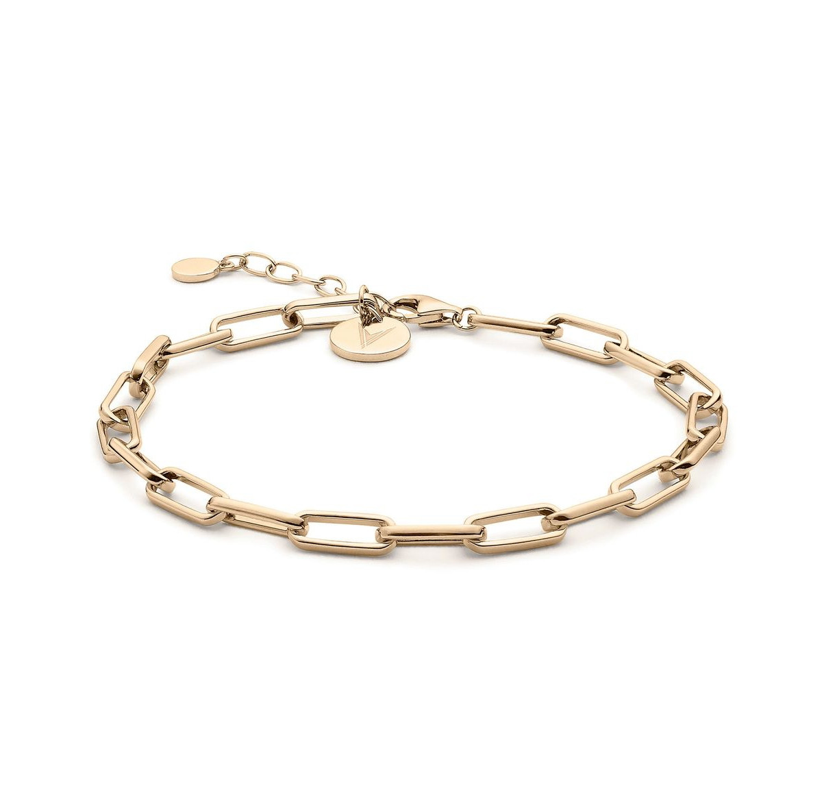 Vincero Women's Gold Chain Link Bracelet in Stainless Steel, Adjustable 7" - Gold | Macy's