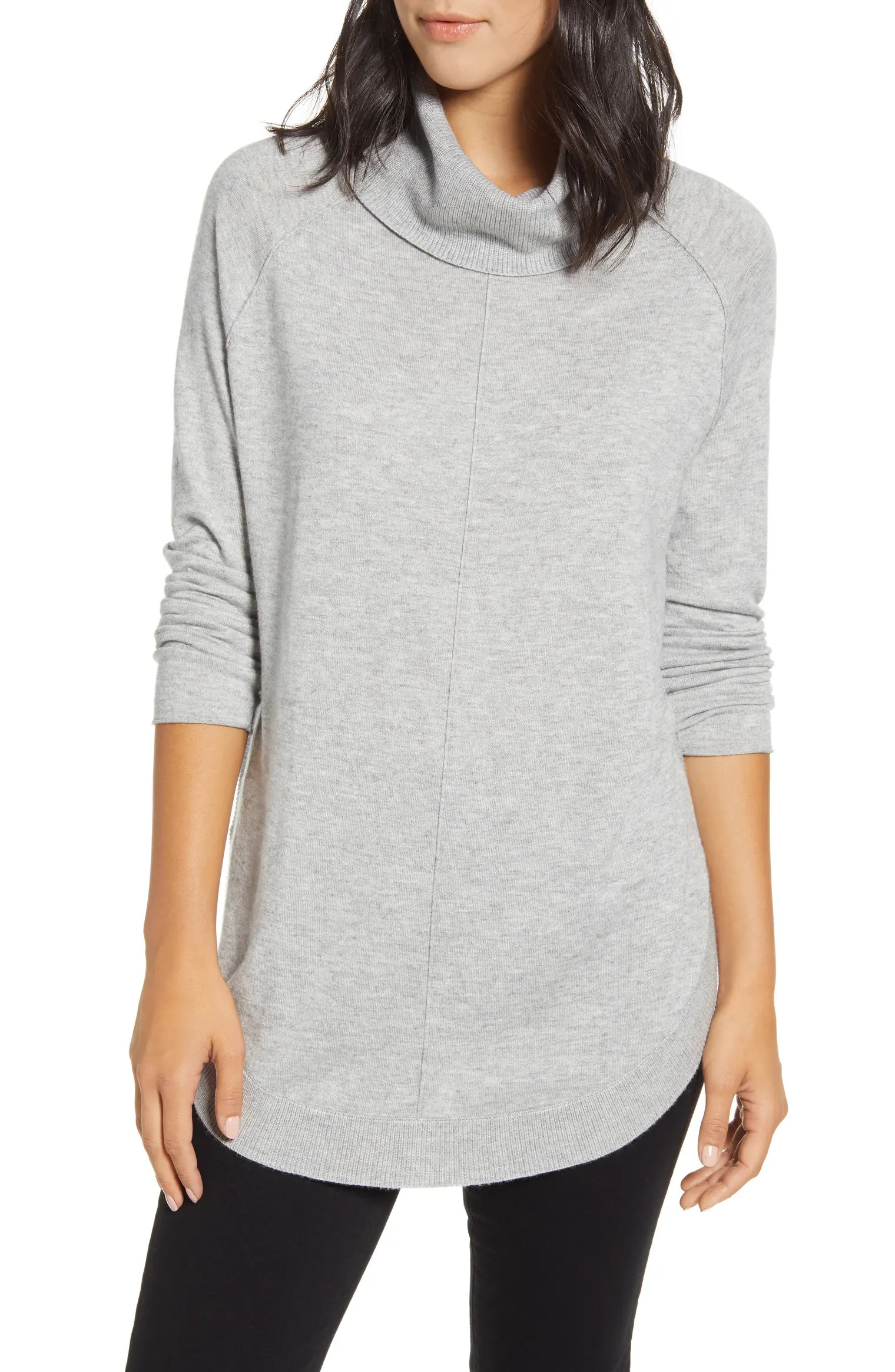 Turtleneck Tunic Sweater | Nordstrom
