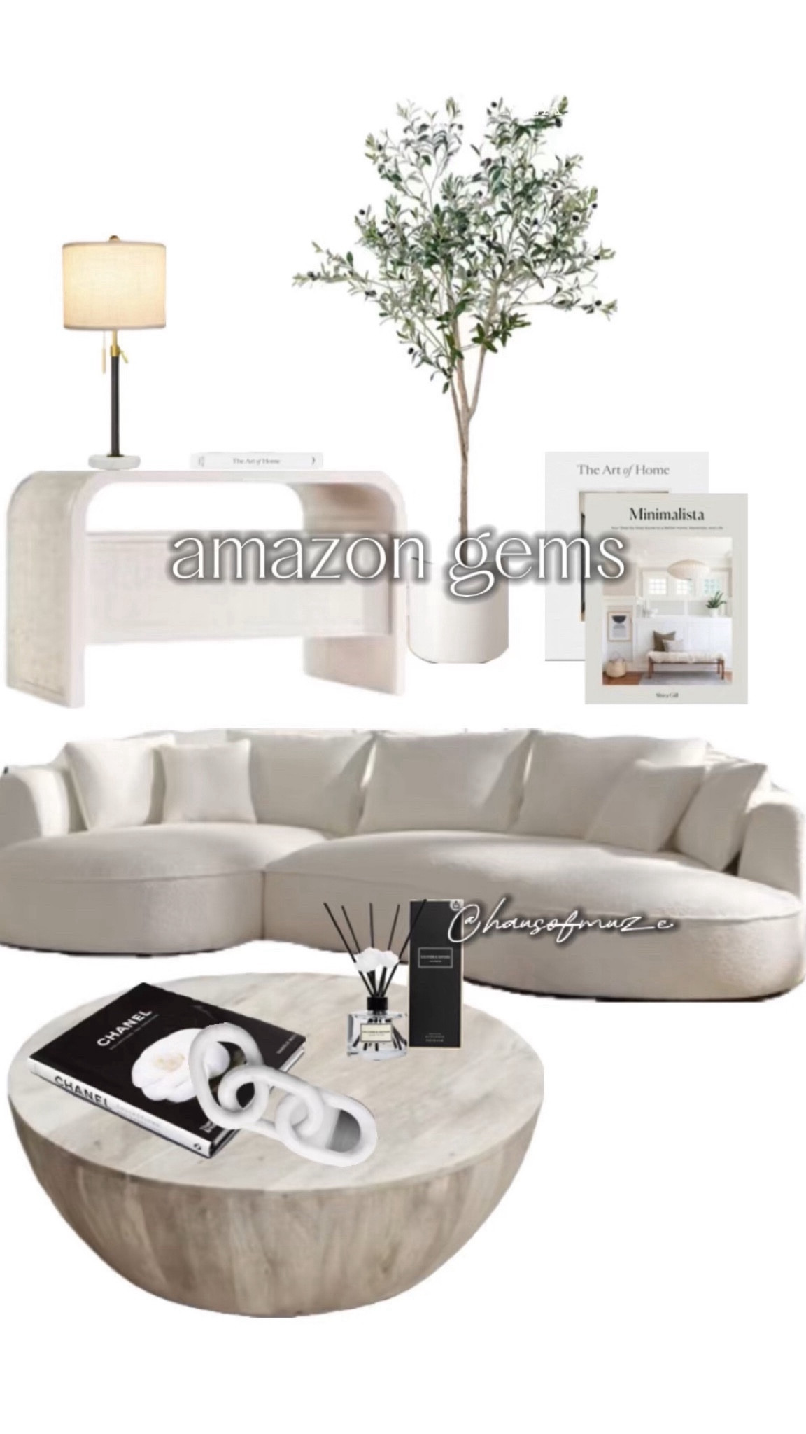 Spring luxe home edit, all Amazon finds 🌱 
Luxury looks for less 
Amazon home
Amazon living room decor
Coffee table decor
Interior design
Coffee table accessories
Luxury candle decor
Linen lamp
Coffee table books
Olive tree
Luxury home decor for less 
Natural color interior home design
Amazon finds 
Mid century couch
Mid century lamp
Midcentury coffee table
Modern console table
Mid century modern home decor

#LTKhome #LTKfindsunder100 #LTKstyletip