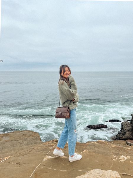 The cutest Revolve sage green cardigan with Madewell jeans for exploring the coast of San Diego!

Top: XXS/XS
Bottoms: 00/0
Shoes: 6

#fall
#fallfashion
#fallstyle
#falloutfits
#sandiego
#travel
#falltravel
#travelfashion
#revolve
#madewell
#everlane
#sweater
#cardigan
#jeans
#denim
#sneakers 

#LTKSeasonal #LTKstyletip #LTKtravel