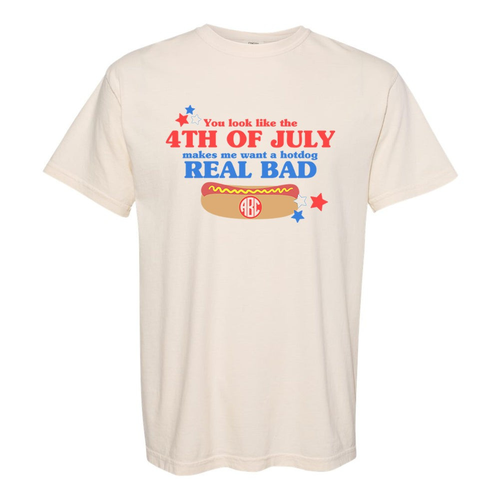 Monogrammed 'You Look Like The 4th of July' T-Shirt | United Monograms