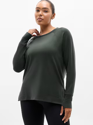 Coaster Luxe Recover Sweatshirt | Athleta