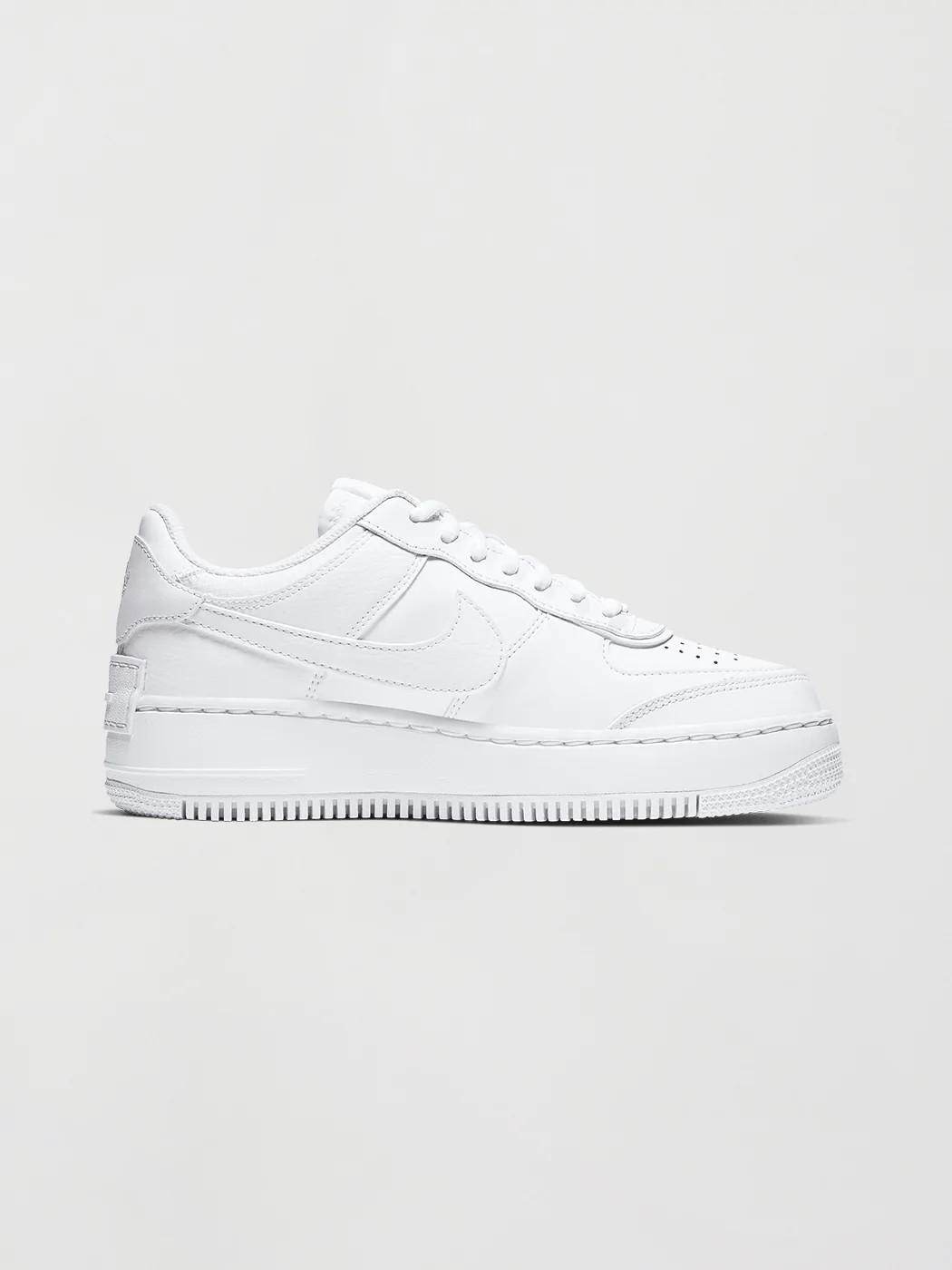 Nike Air Force 1 Shadow - WHITE/WHITE-WHITE | Carbon38