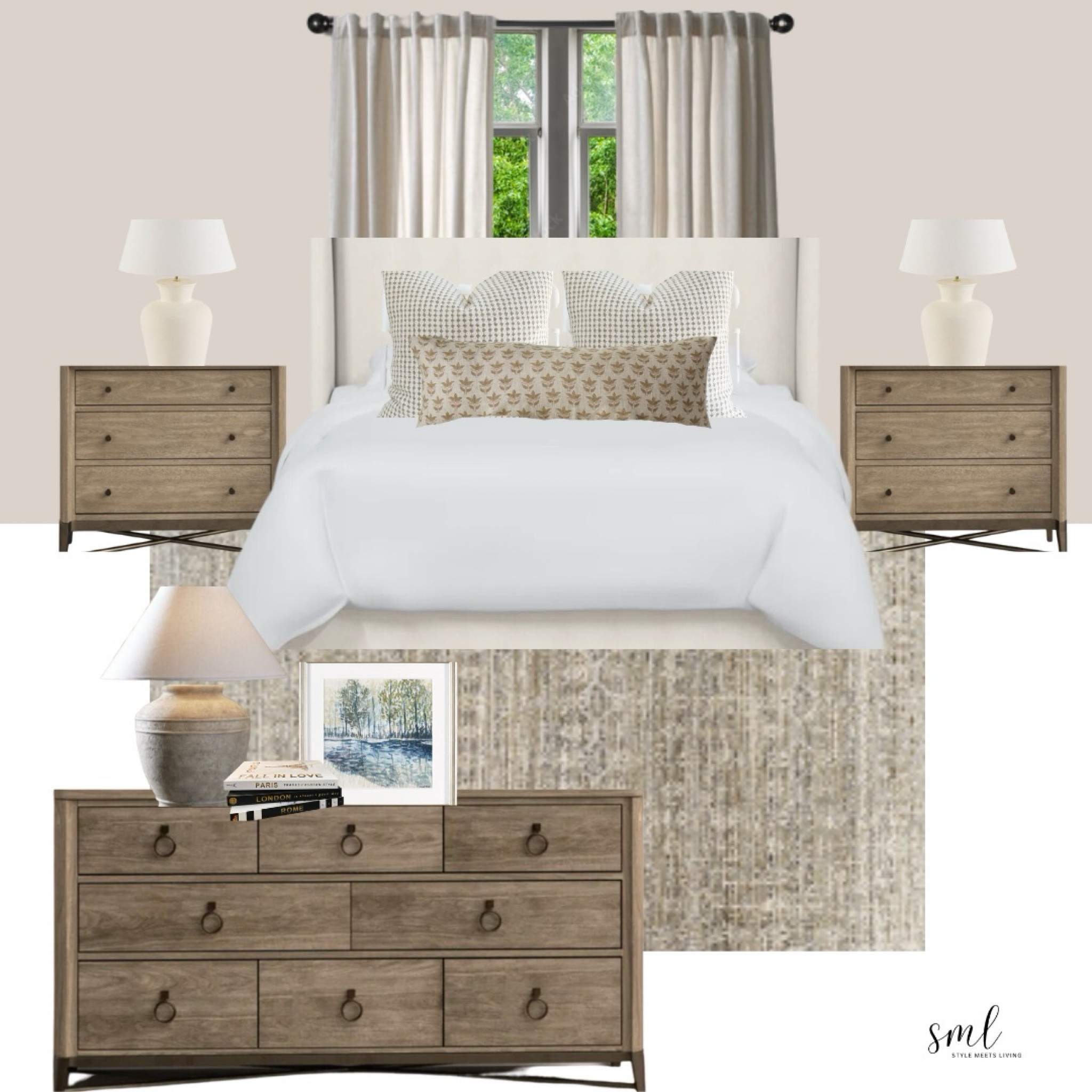 Bring warmth and sophistication to your bedroom with this timeless design featuring soft brown hues and a luxurious white upholstered bed. 

The warm brown tones throughout the room create a cozy, inviting atmosphere, while the sleek white bed adds a touch of modern elegance. Perfect for those who love a neutral yet refined aesthetic, this combination is ideal for creating a tranquil bedroom retreat. 

Shop the collection now and bring this soothing, stylish look to your space!

#bedroomfurniture #neutralbedroom #bedroomdesign
#bedroominspiration


#LTKhome #LTKsalealert