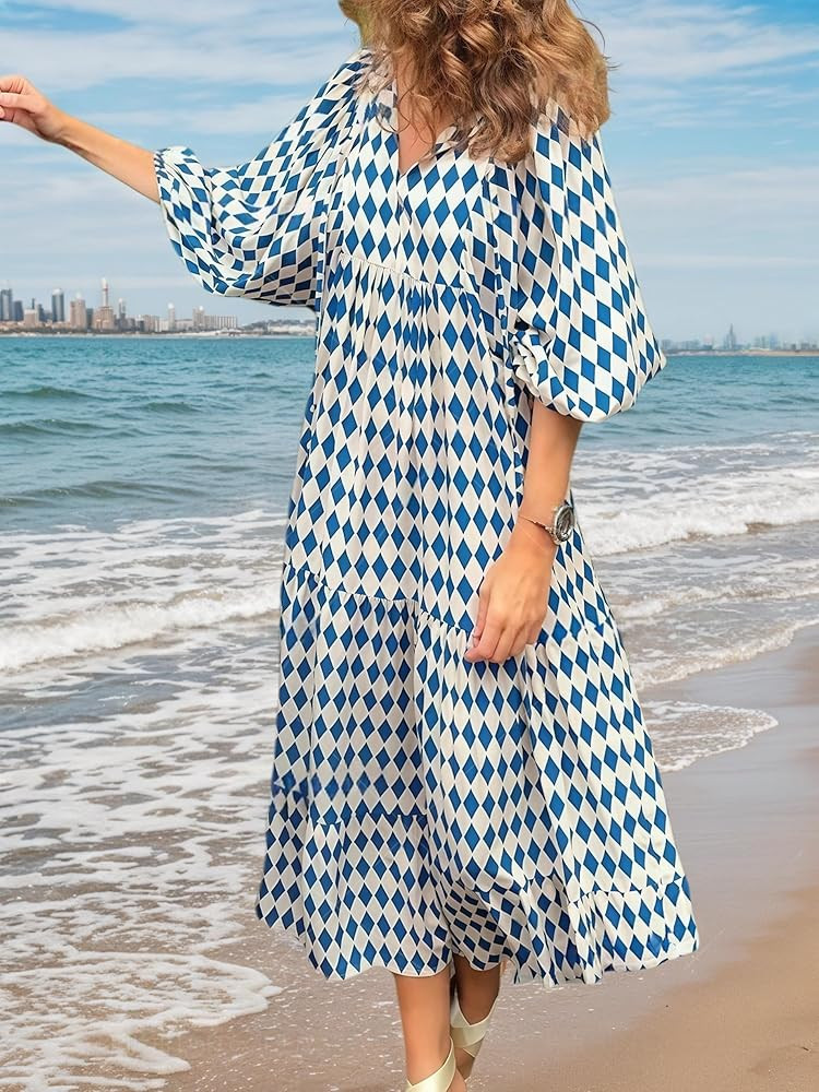 09 Sky Blue Rhombus | Amazon (US)