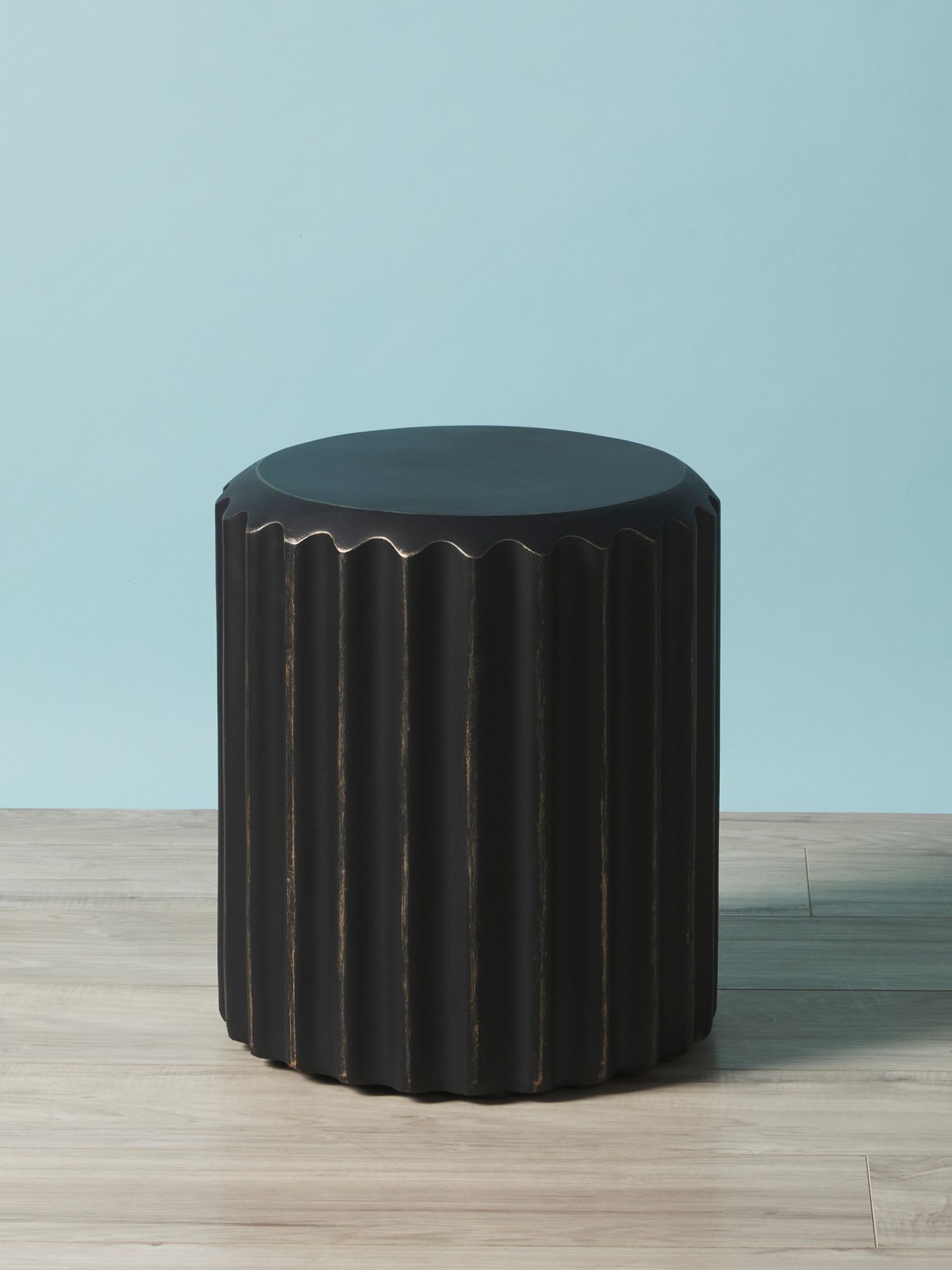 17in Faux Smooth Concrete Accent Table | Accent Furniture | HomeGoods | HomeGoods