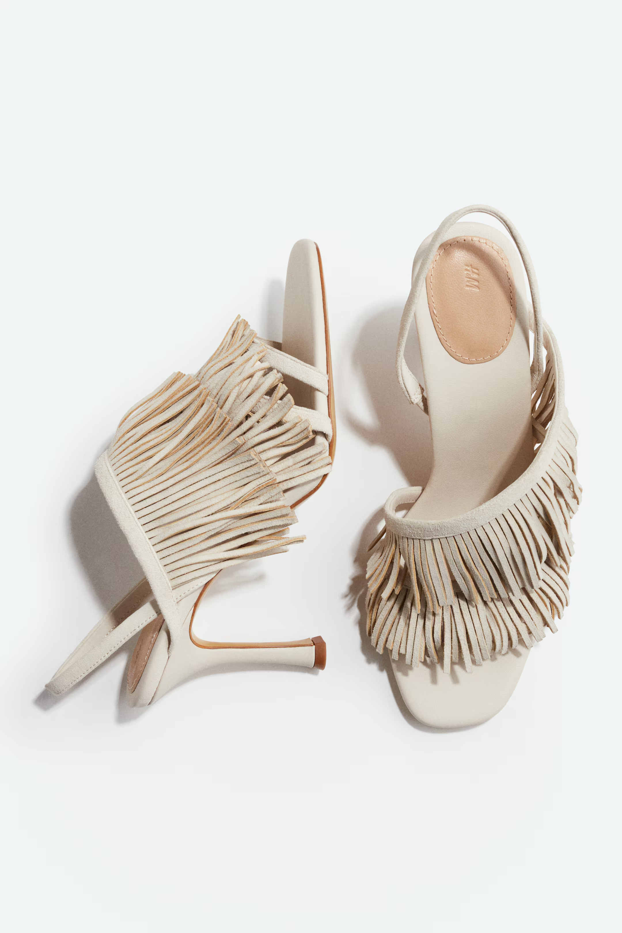 Heeled suede sandals | H&M (UK, MY, IN, SG, PH, TW, HK)