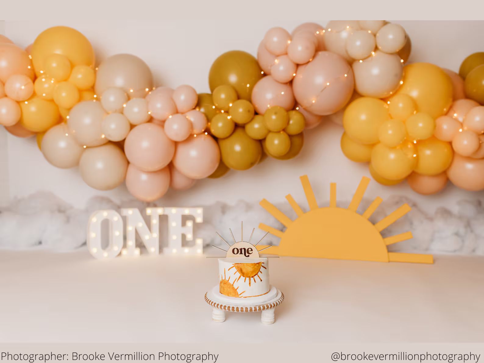 Sunshine Bloom Balloon Garland Kit Girl Sun Baby Shower, First Trip Around the Sun Birthday, Boho... | Etsy (US)