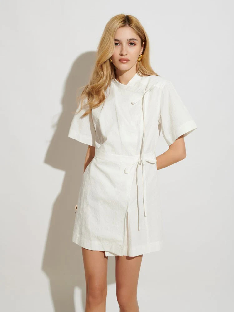 Leonore Wrap Mini Dress | Sister Jane (UK)