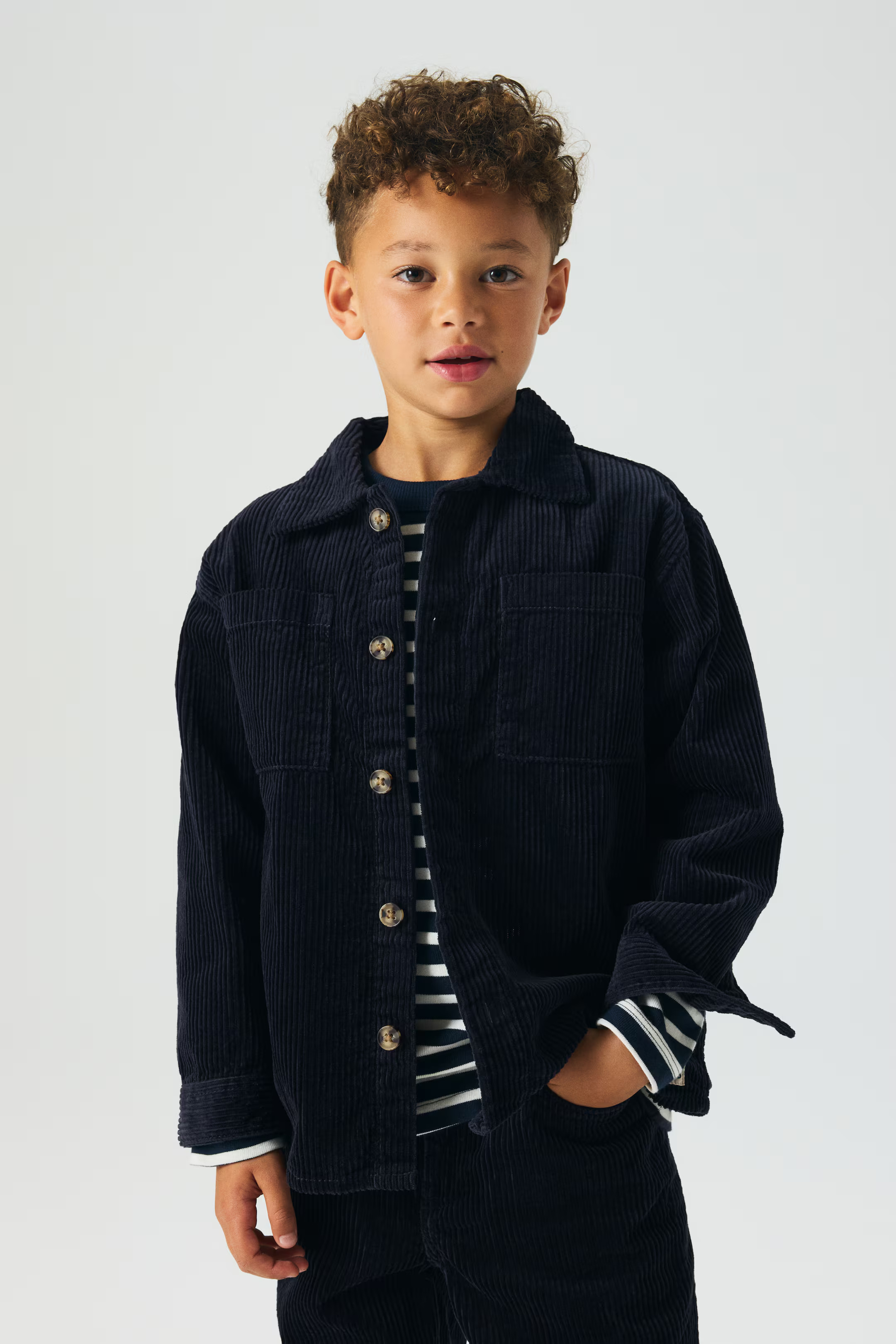 Cotton Corduroy Overshirt | H&M (US + CA)