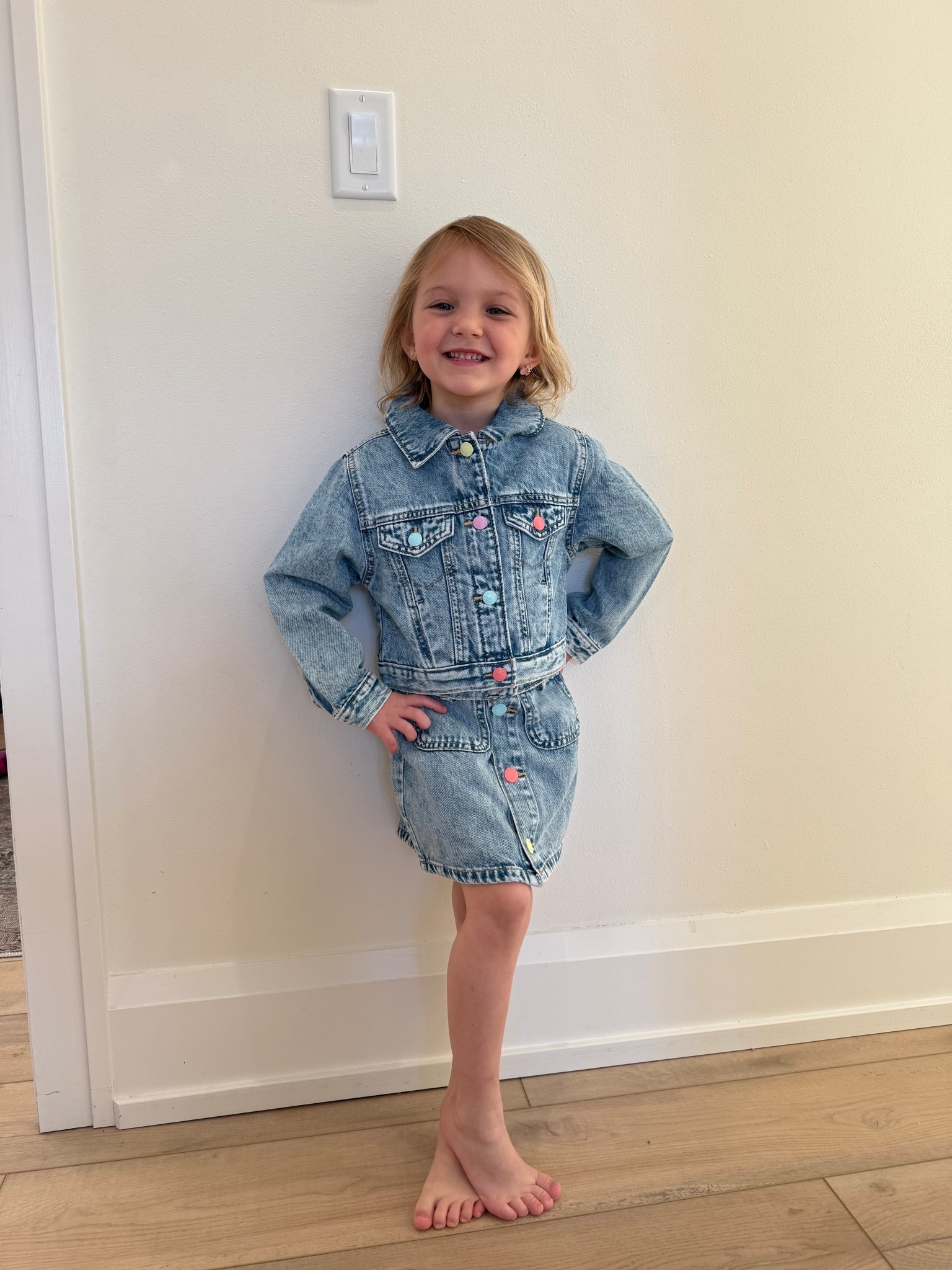 Cutest denim outfit 50% off today only!
Spring break ready 🌷 

#LTKSpringSale #LTKKids #LTKSaleAlert