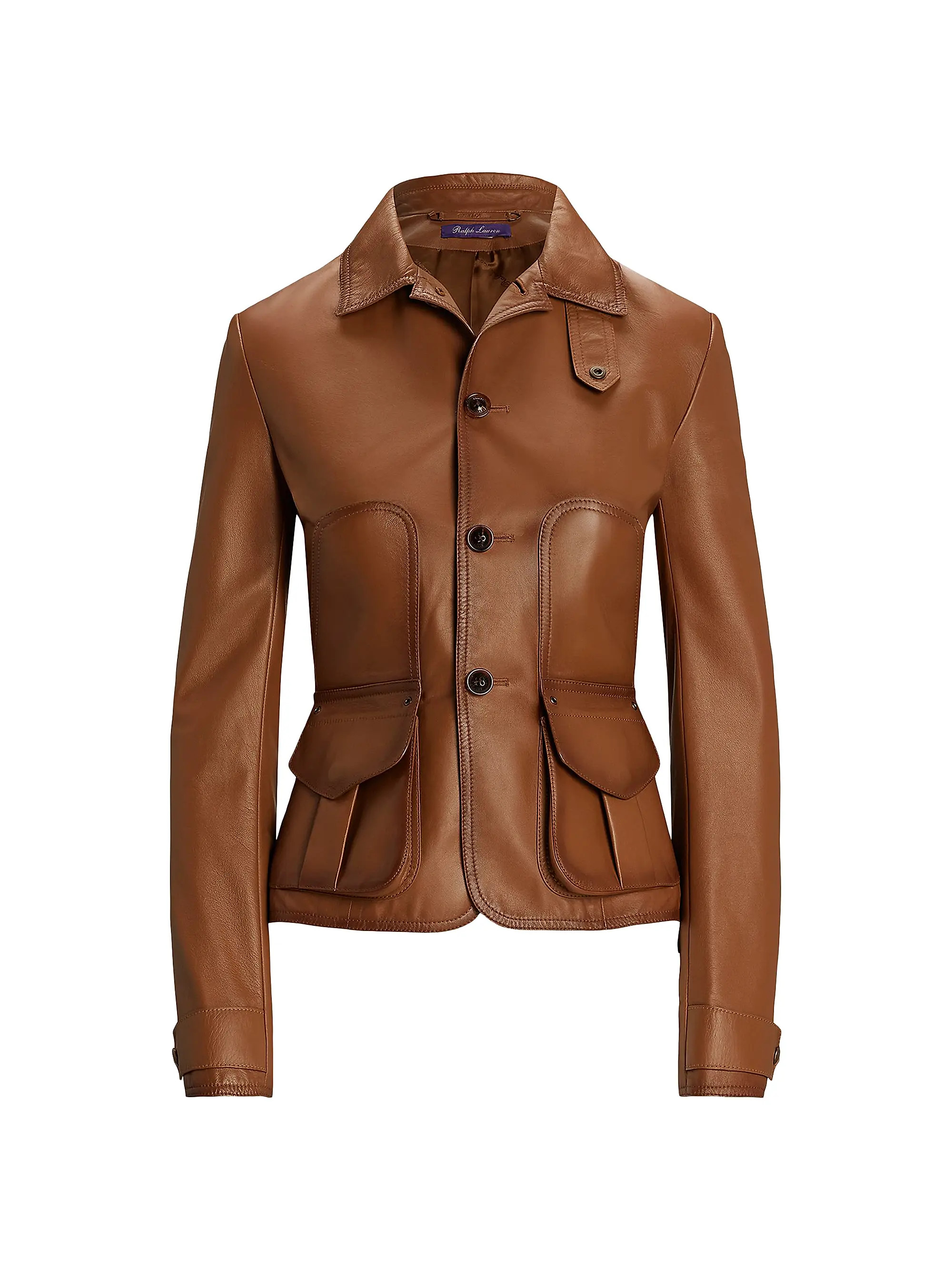 Naylor Burnished Leather Jacket | Saks Fifth Avenue