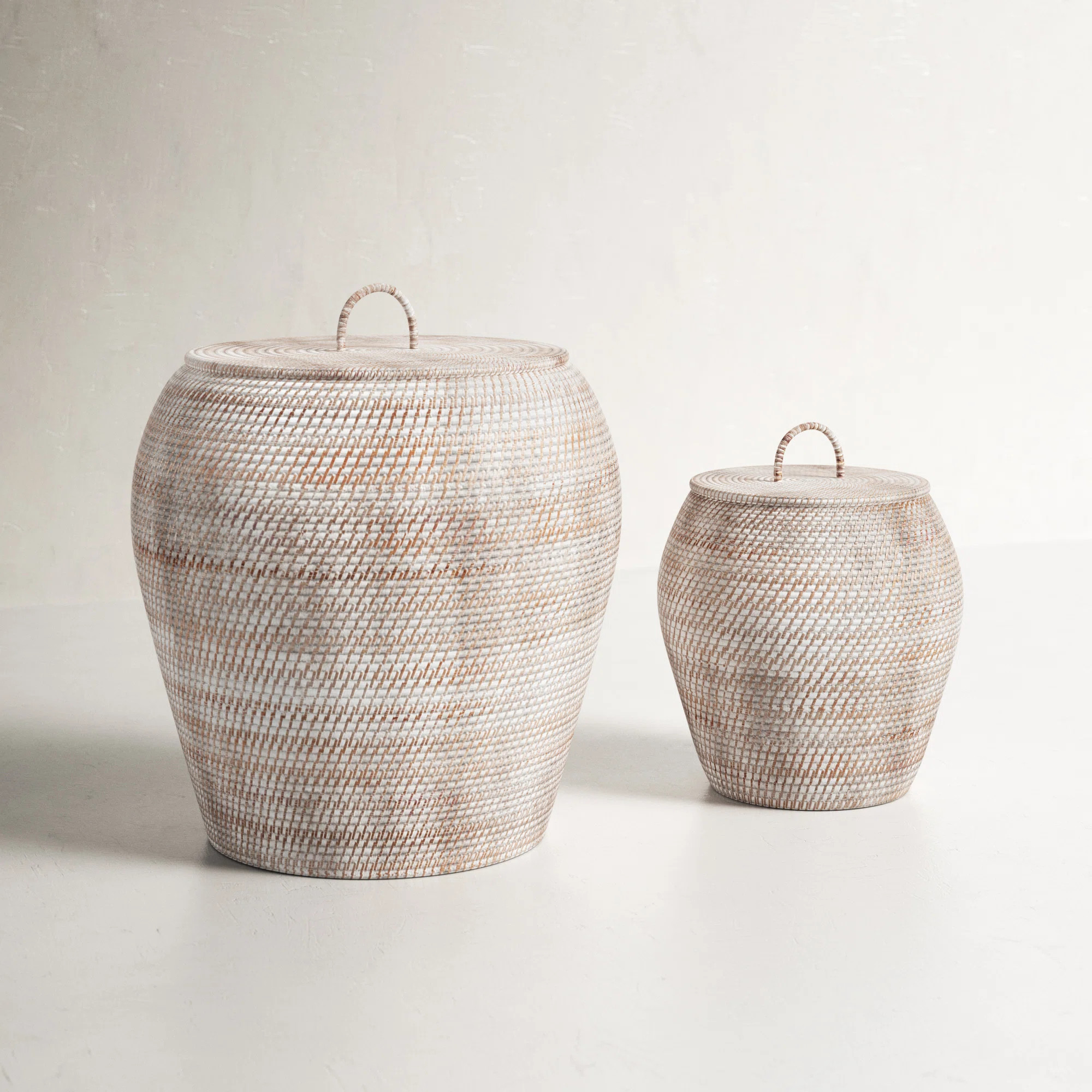 Birch Lane™ 2 Piece Wicker Basket Set & Reviews | Wayfair | Wayfair North America