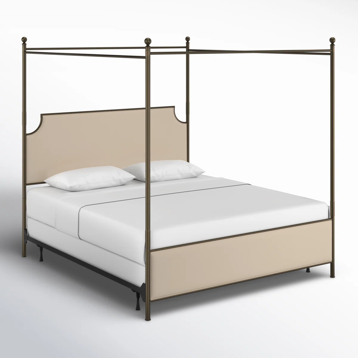 Olague Low Profile Canopy Bed | Wayfair North America