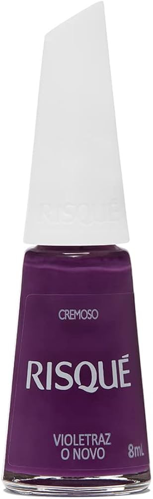 Risqué Esmalte Cremoso Violetraz O Novo 8Ml | Amazon (BR)