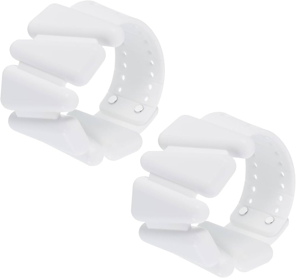 PATIKIL Adjustable Wrist Weights Set of 2, 2Lbs Total (1lb Each) Silicone Ankle Walking Weights f... | Amazon (US)