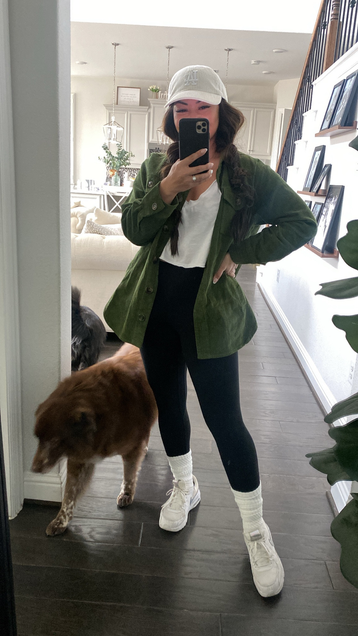 Todays fall outfit but it’s really 90 degrees outside 😂 #walmartfashion 