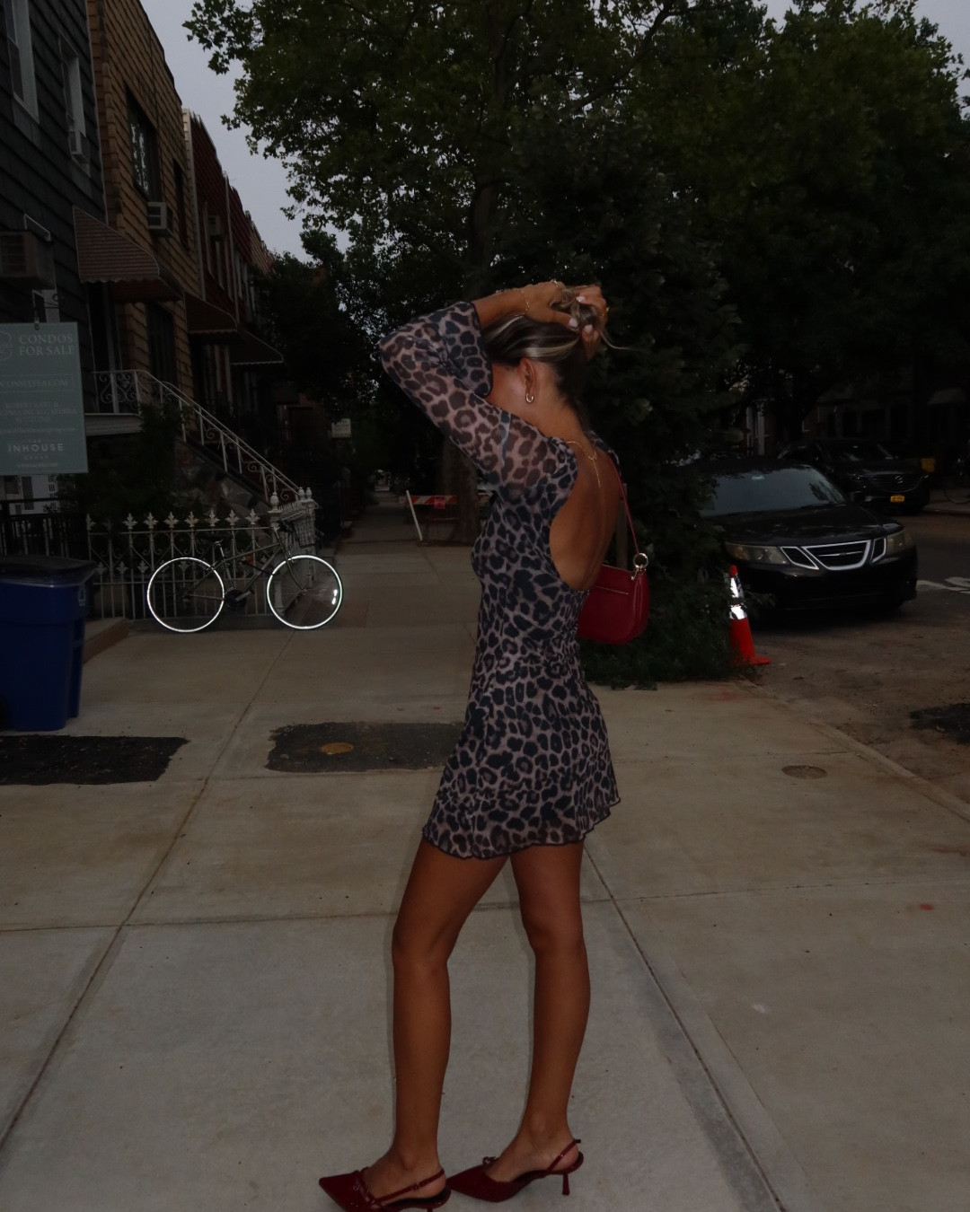 Size XS in dress and size 8 in shoes! 