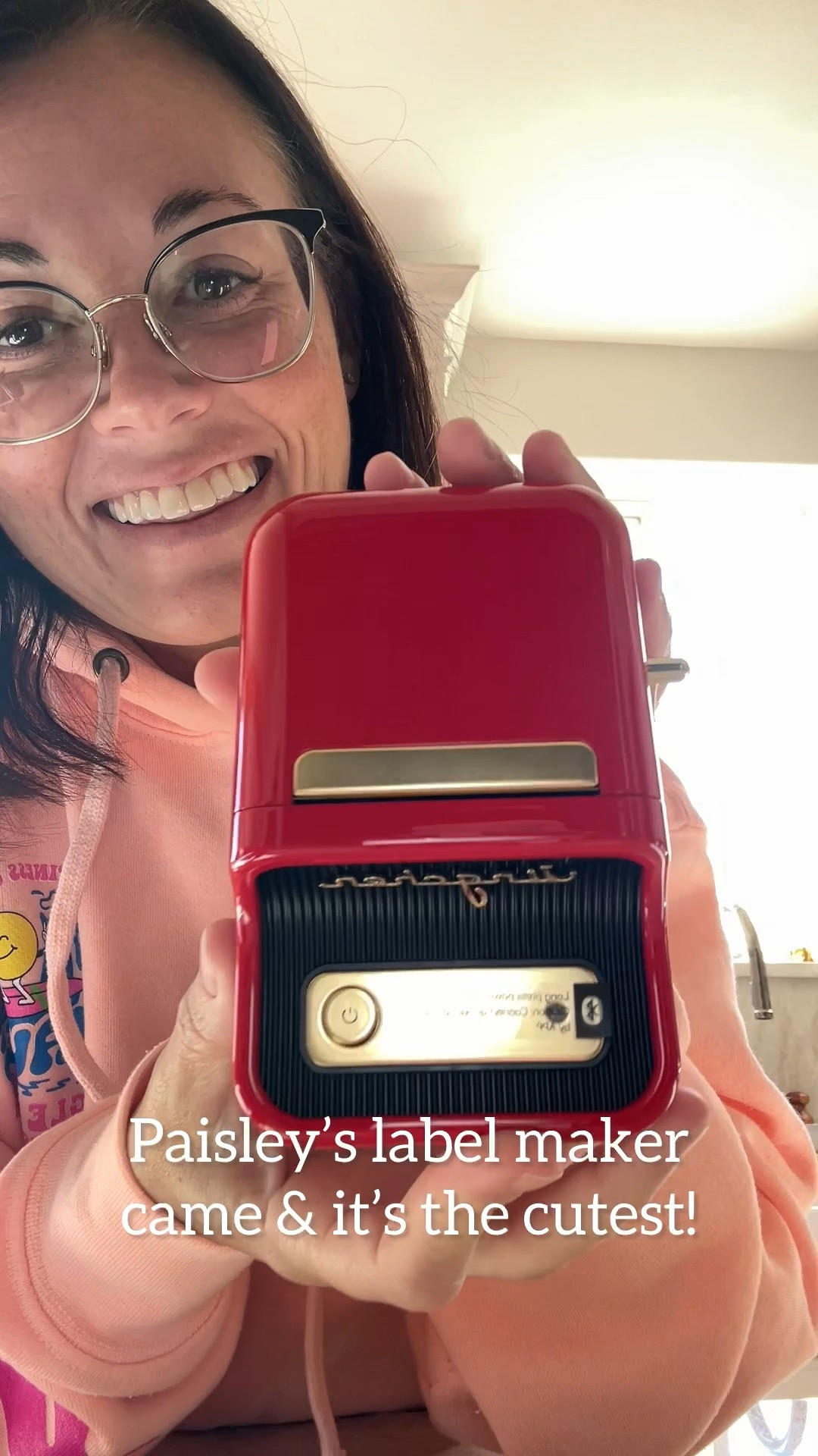 Niimbot label maker thermal label printer. It’s so cute! Comes in multiple colors-I love the red and brass/gold combo. Black, green, mint, red, off-white. 

Gift guide
Desk necessities 
Cute gift idea
Portable

#liketkit
@liketk.it



#LTKKids #LTKFindsUnder100 #LTKGiftGuide