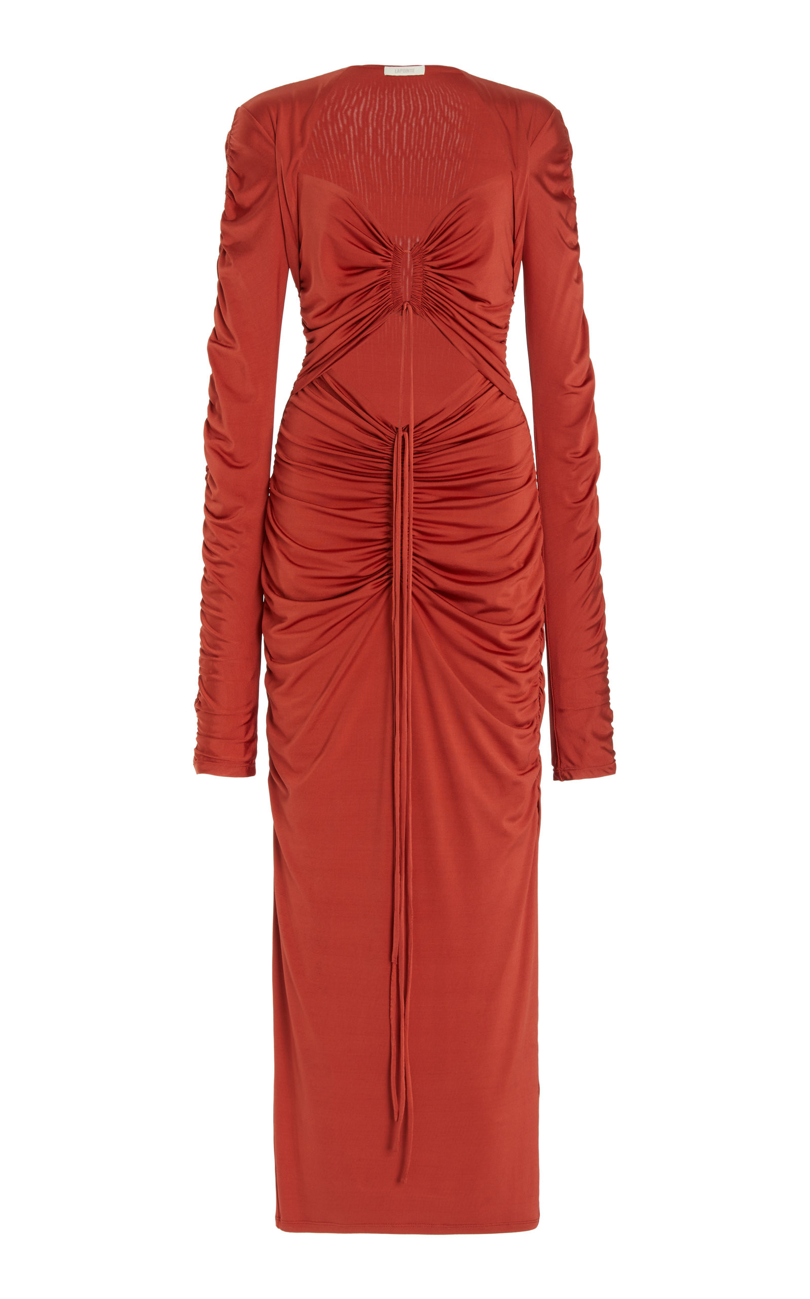 Ruched Drawstring Jersey Dress | Moda Operandi (Global)