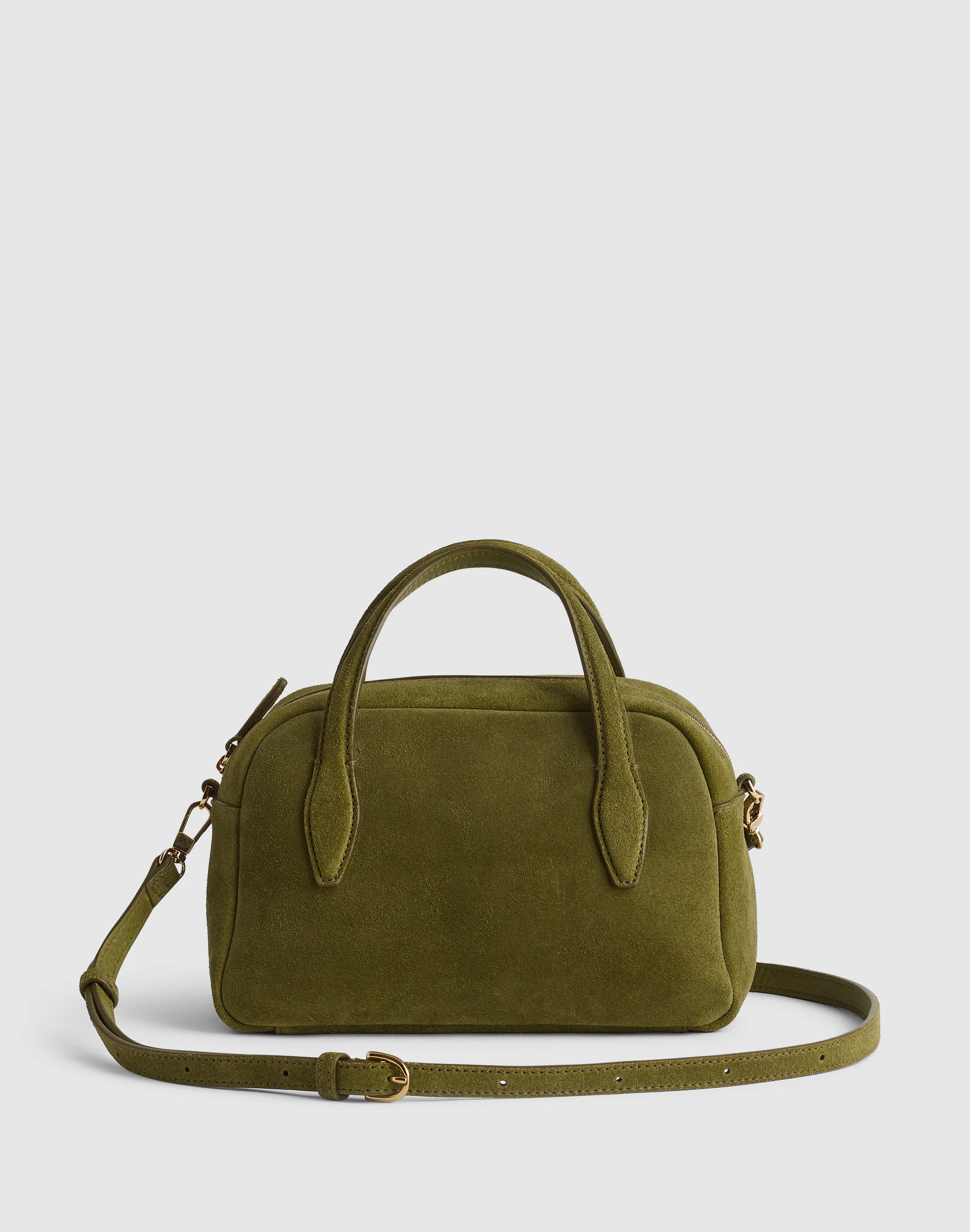 The Small Crossbody Bag in Suede | Madewell