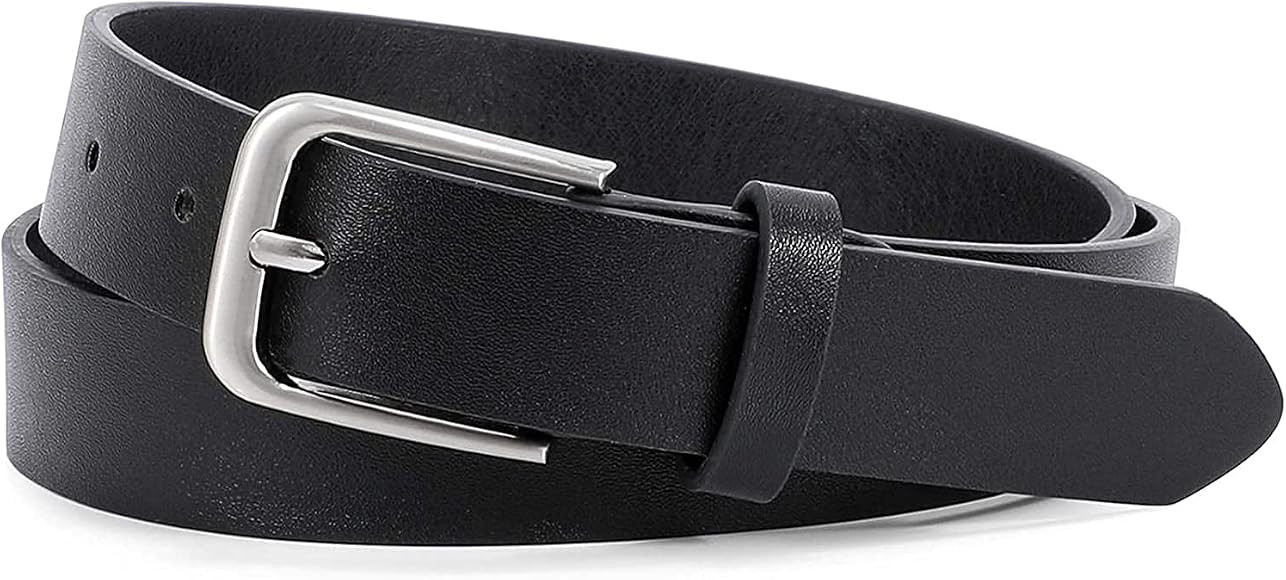 Women Casual Leather Belt for Jeans Pants, Fashion Ladies Girls Waist Dress Belt | Amazon (CA)