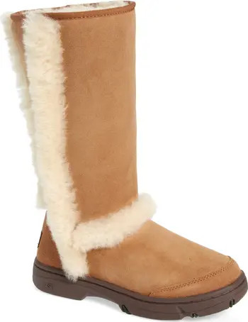 Sunburst Genuine Shearling Tall Boot | Nordstrom