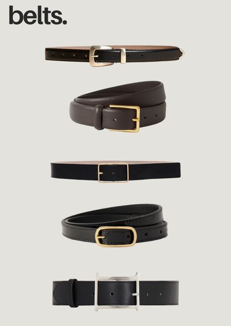 belts to have, forever 

#LTKSeasonal #LTKstyletip #LTKworkwear